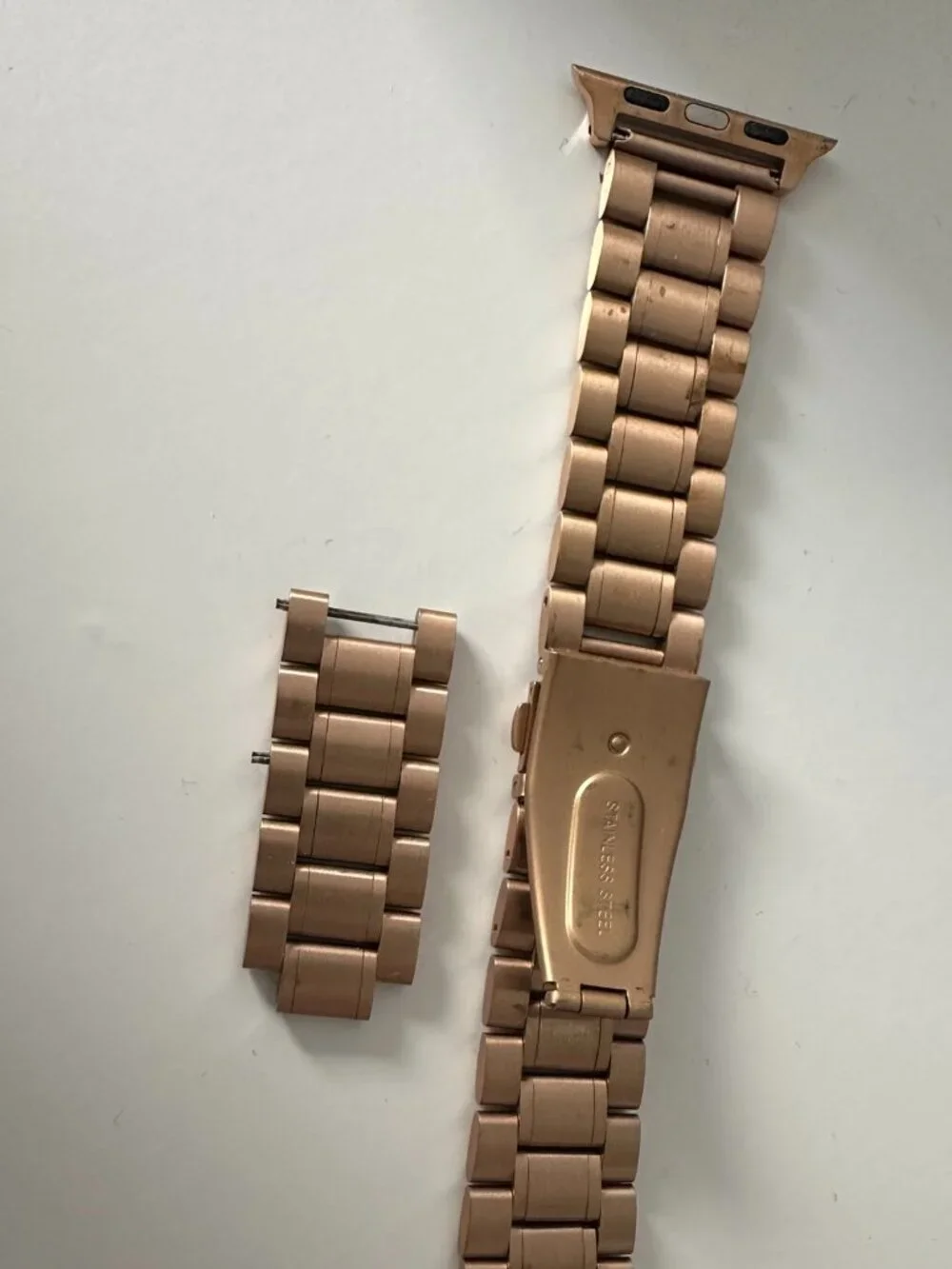 Apple Watch 38mm/40mm Stainless Steel Link Band - Gold